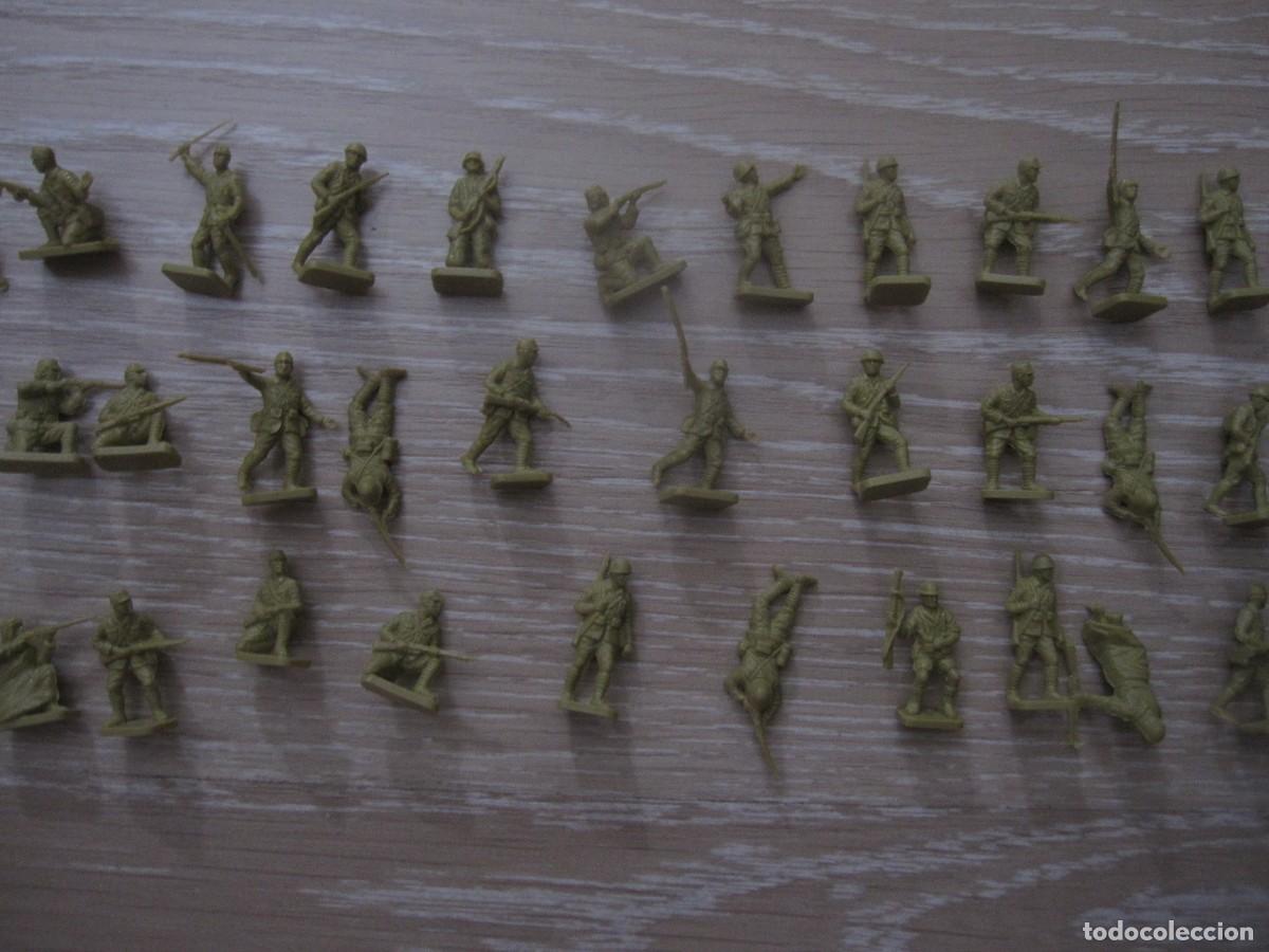 Figuras de goma y PVC: EJERCITO DE SOLDADITOS. - Foto 3