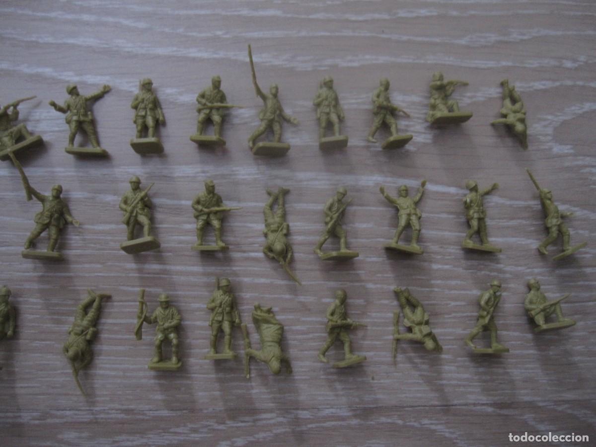 Figuras de goma y PVC: EJERCITO DE SOLDADITOS. - Foto 4