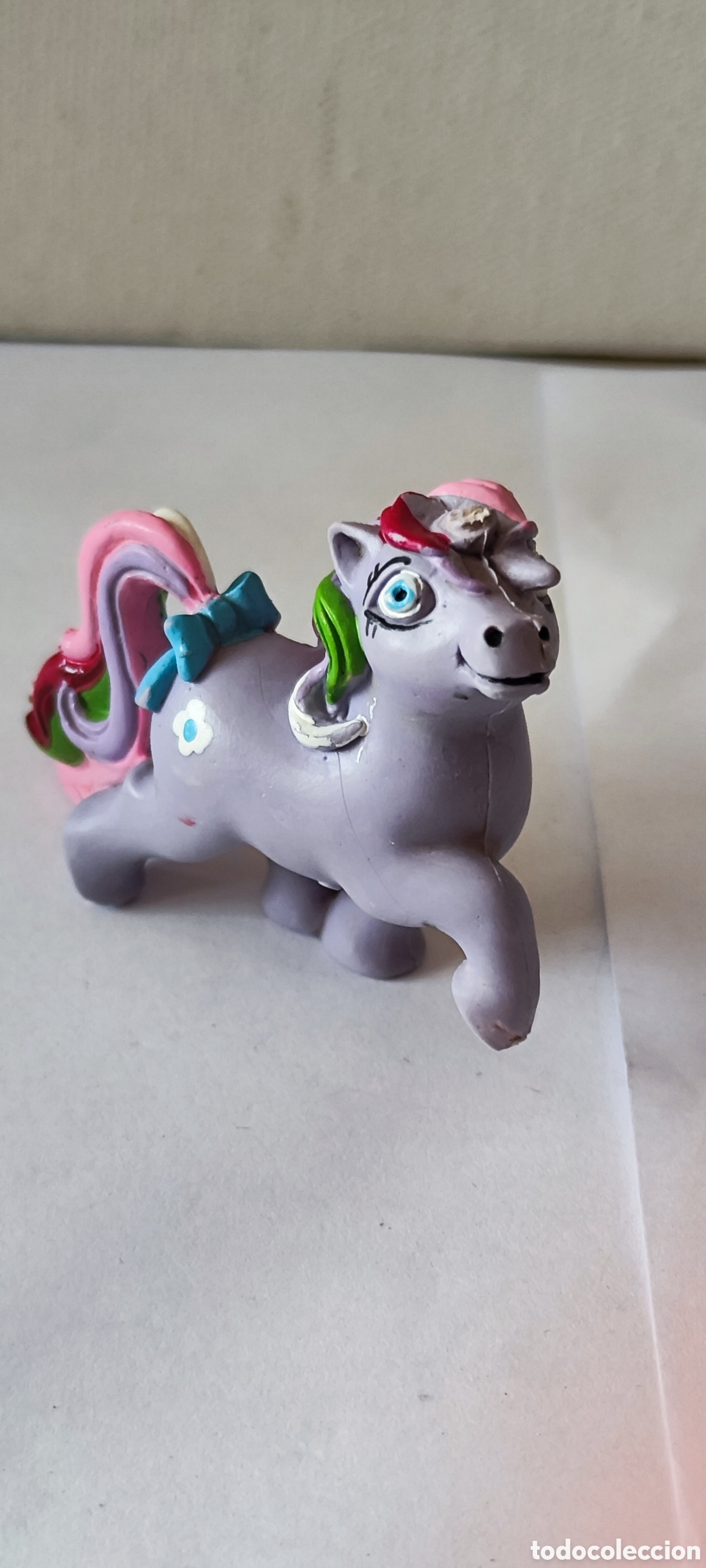 Gummi- und PVC-Figuren: Figura comics Spain poni 1985