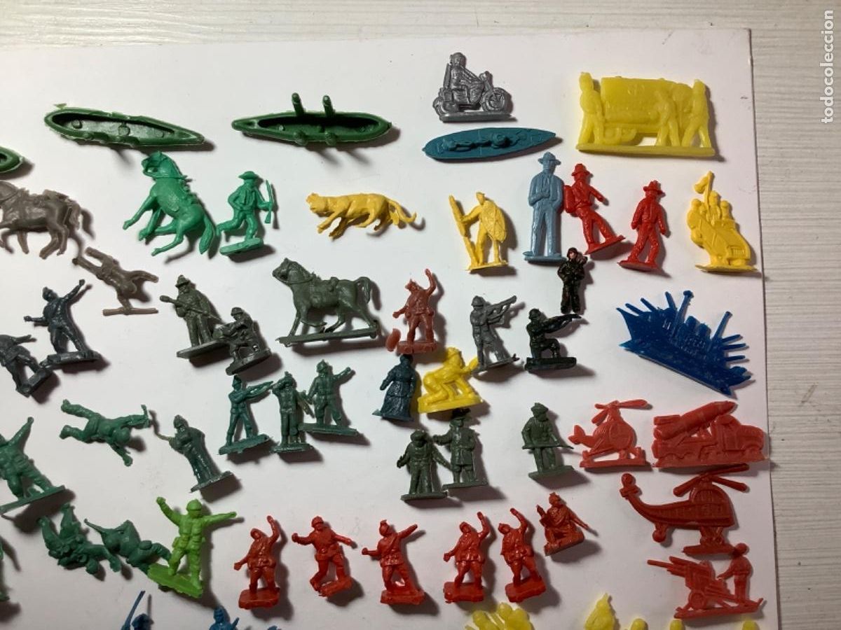 Figuras de goma y PVC: LOTE VARIADO DE MONTAPLEX - Foto 3