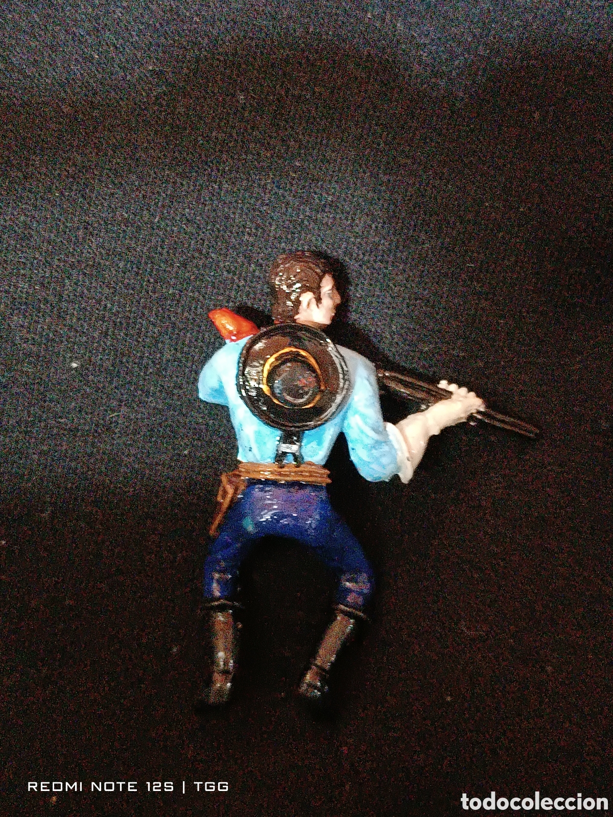 Figuras de goma y PVC: Confederado a caballo - Foto 1