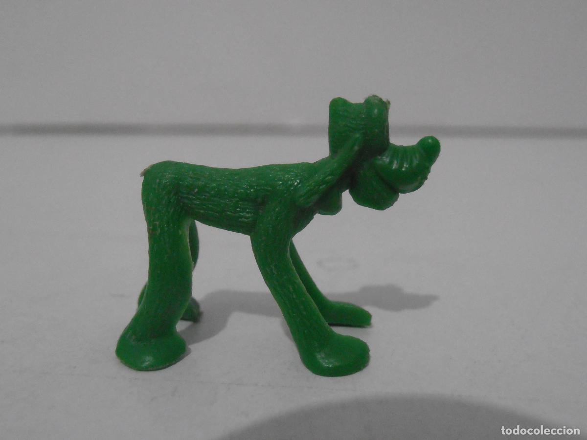 Figuras de goma y PVC: FIGURA DUNKIN DANONE DISNEY, PLUTO, VERDE - Foto 1
