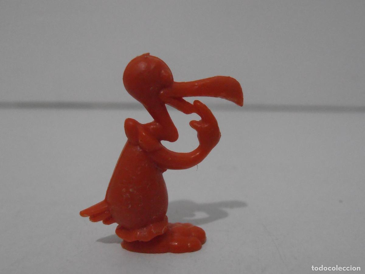 Figuras de goma y PVC: FIGURA DUNKIN WARNER EL BUITRE BEAKY, ROJO - Foto 1