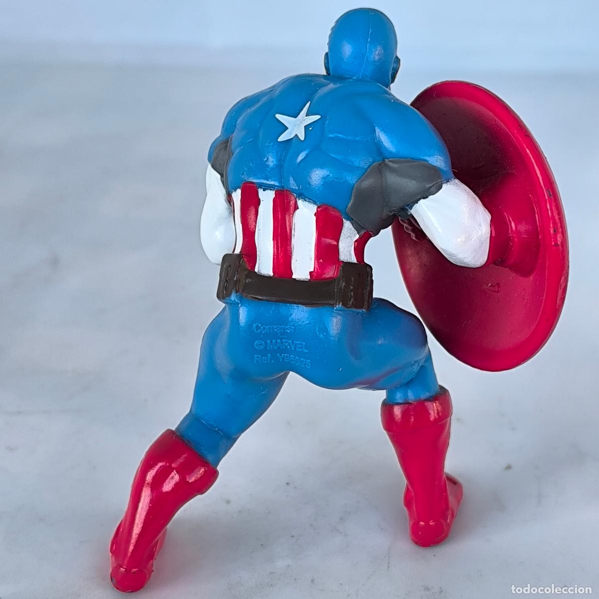 Figuras de goma y PVC: CAPIT&Aacute;N AM&Eacute;RICA / COMANSI / MARVEL figura - Foto 2