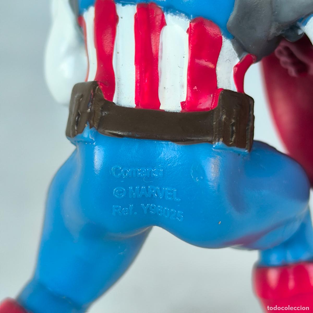 Figuras de goma y PVC: CAPIT&Aacute;N AM&Eacute;RICA / COMANSI / MARVEL figura - Foto 3