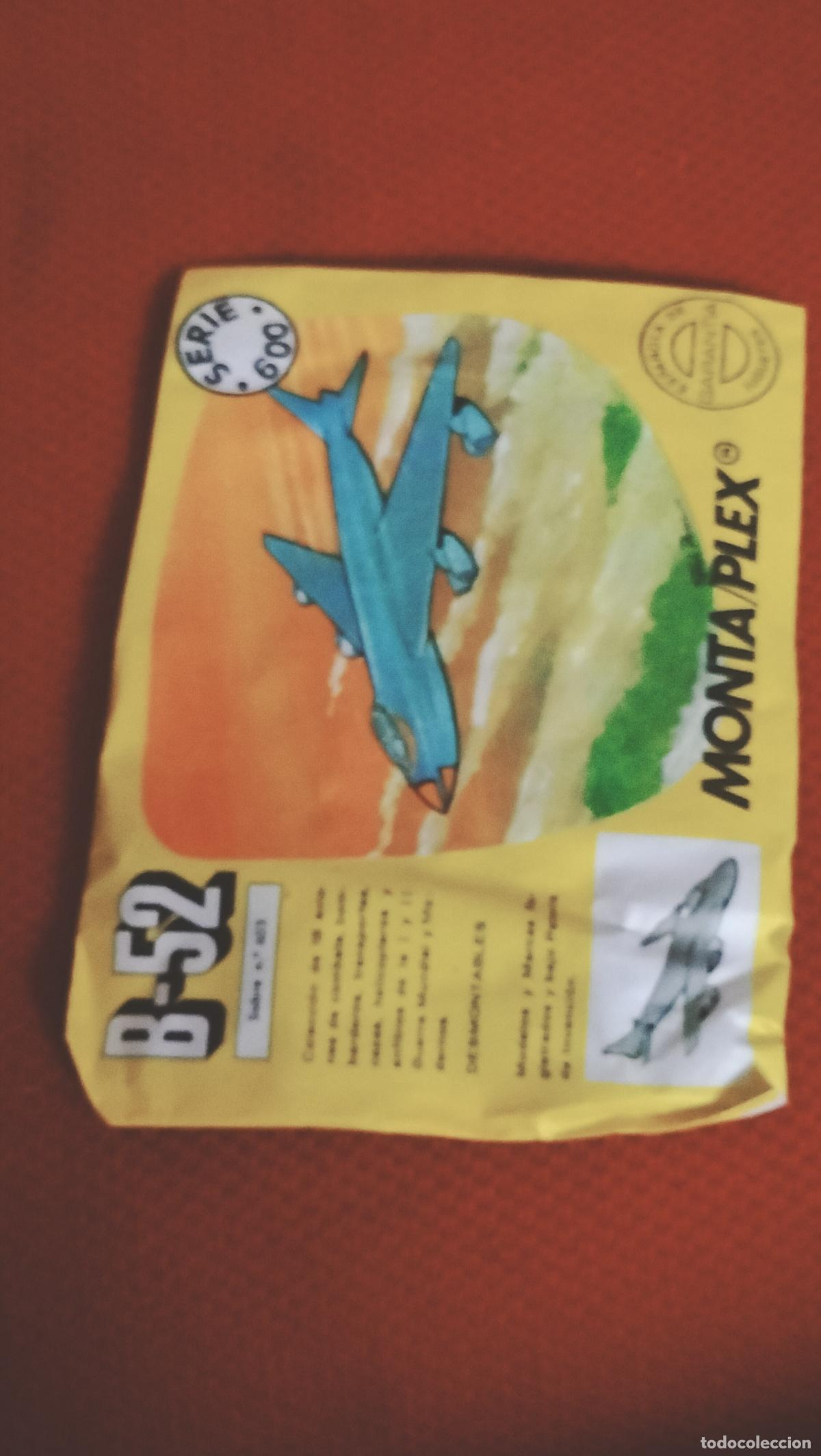 Figuras de goma y PVC: ANTIGUO SOBRE MONTA PLEX B-52 - Foto 3