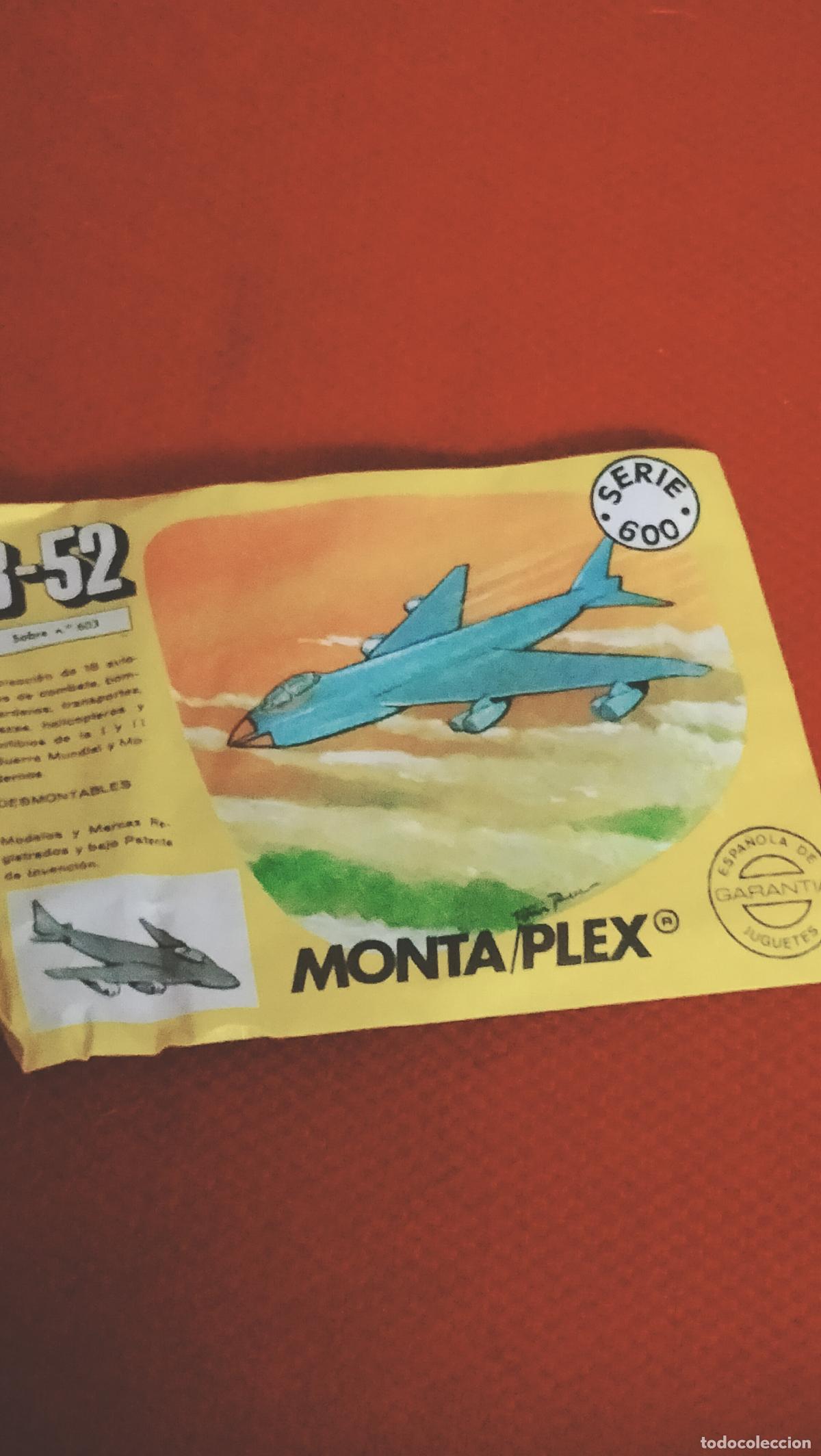 Figuras de goma y PVC: ANTIGUO SOBRE MONTA PLEX B-52 - Foto 1