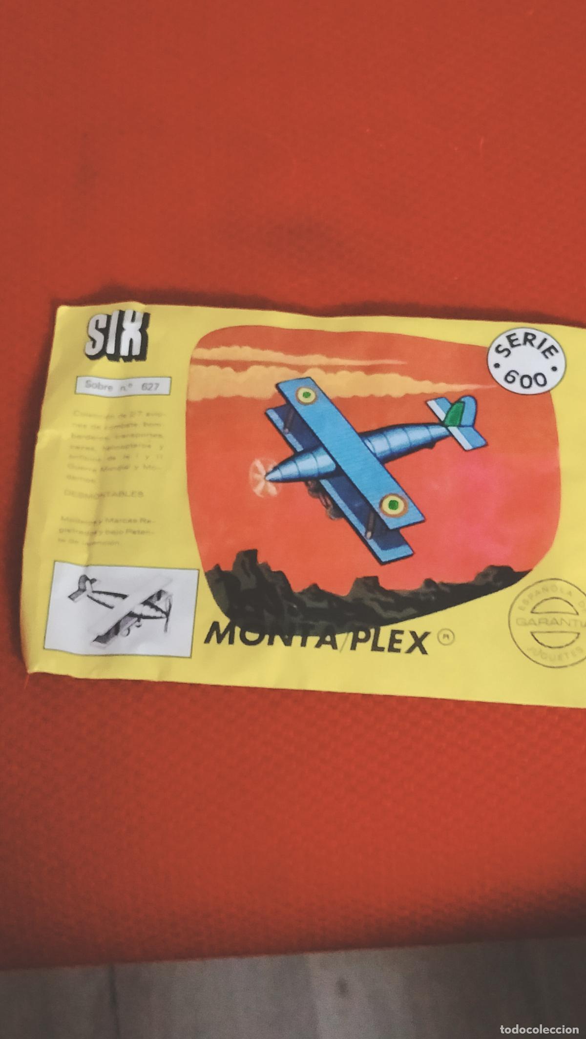 Figuras de goma y PVC: ANTIGUO SOBRE MONTA PLEX SIX - Foto 1