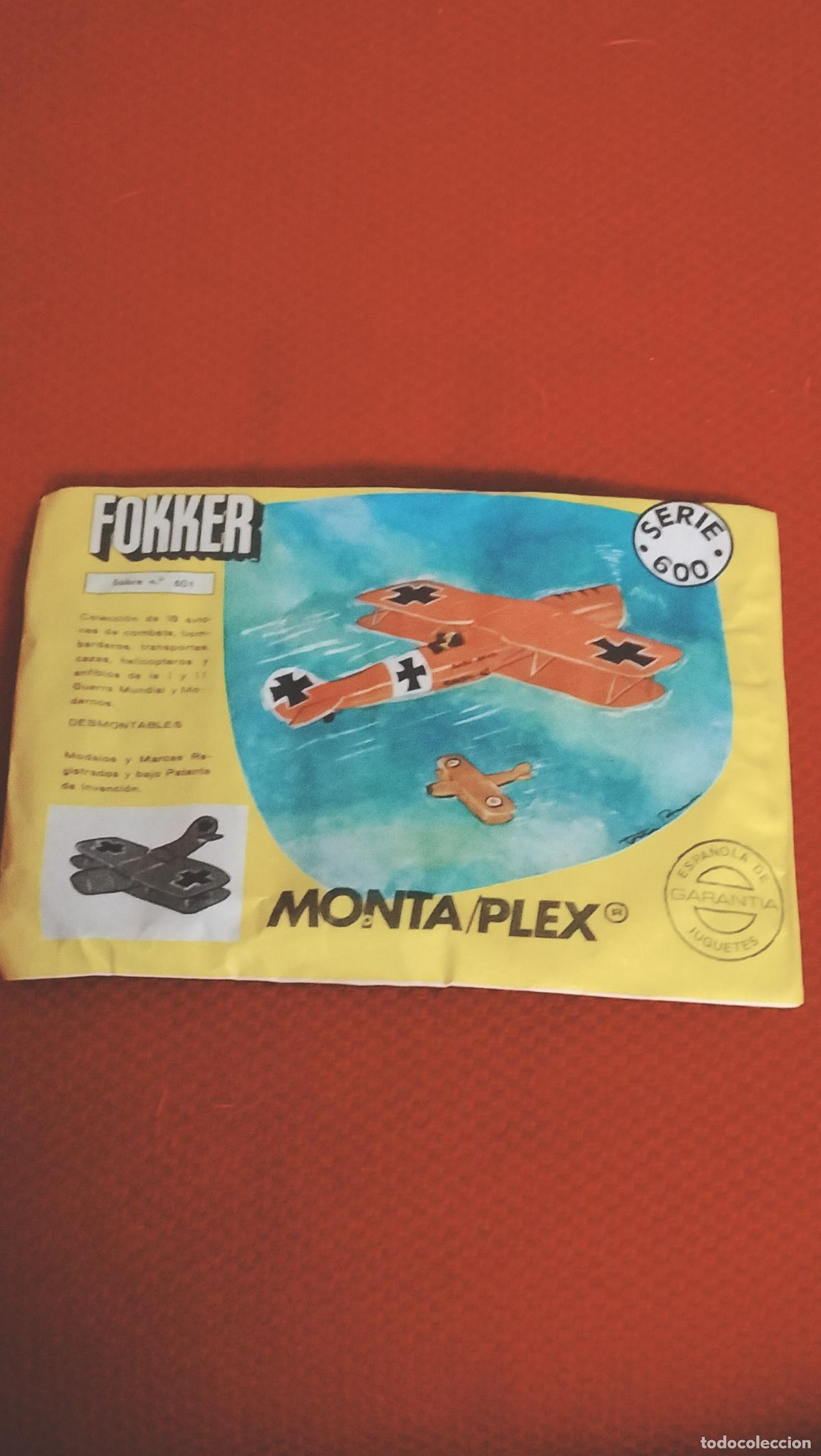 Figuras de goma y PVC: ANTIGUO SOBRE MONTA PLEX FORKER - Foto 3
