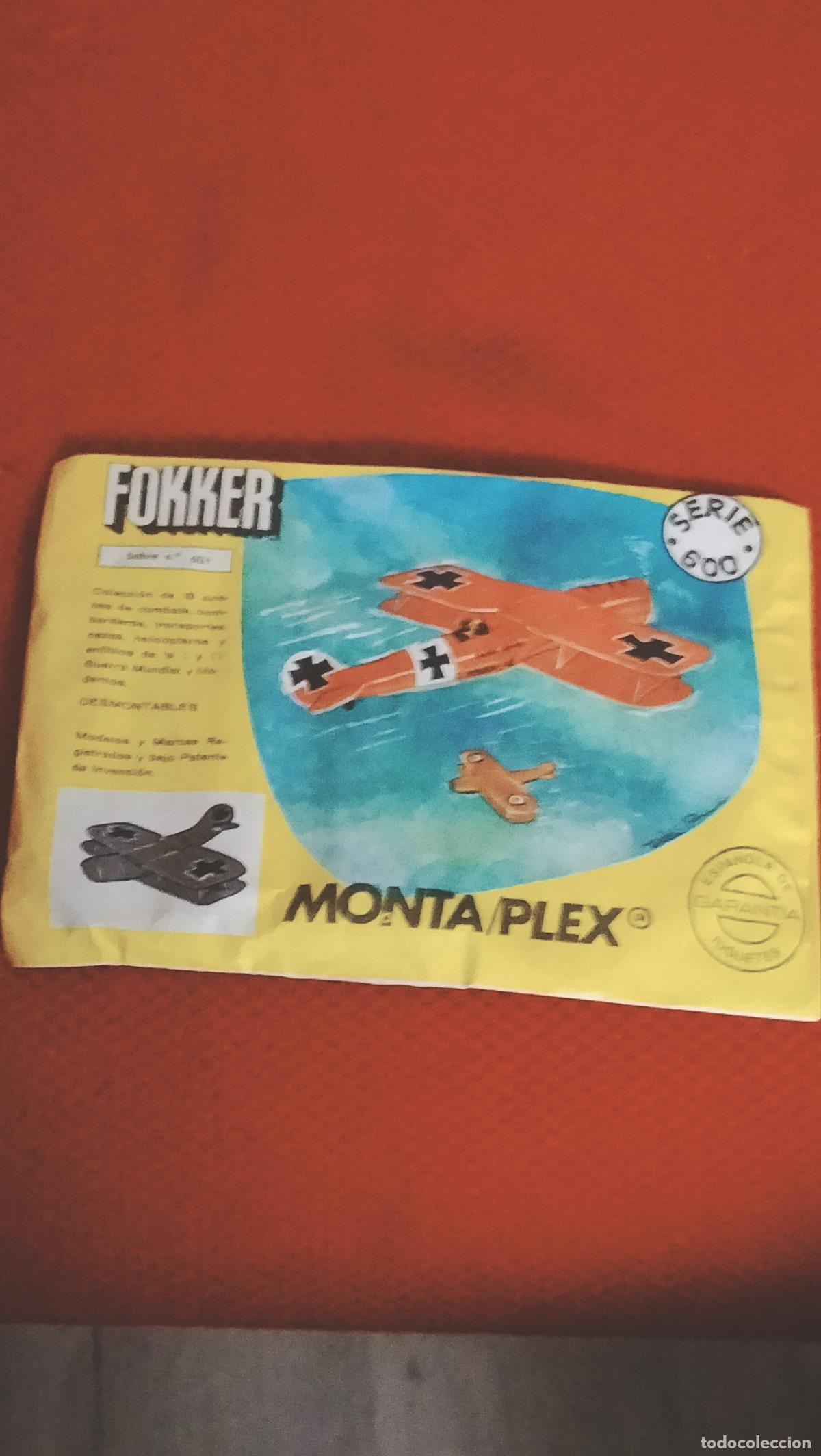 Figuras de goma y PVC: ANTIGUO SOBRE MONTA PLEX FORKER - Foto 1