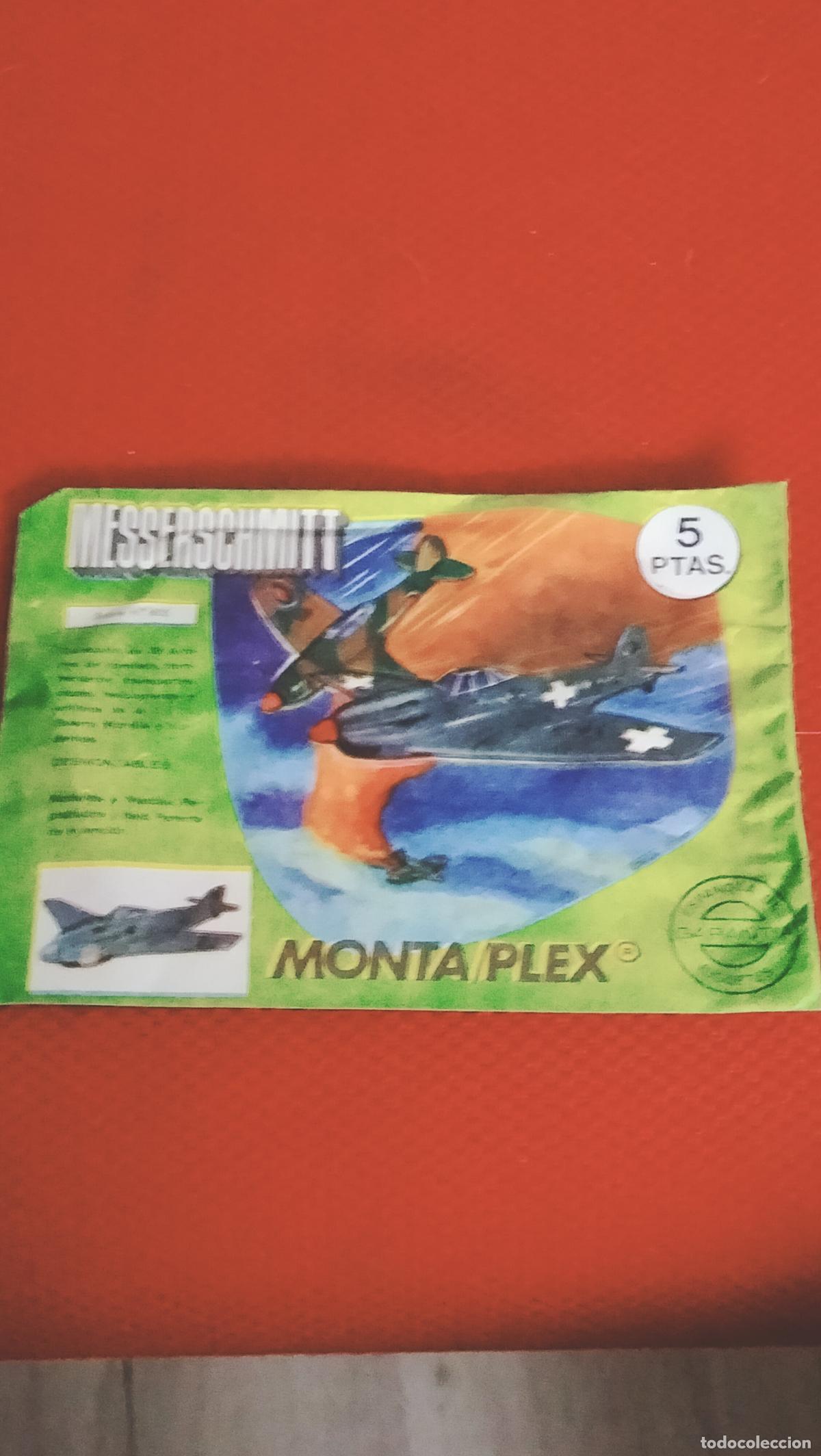 Figuras de goma y PVC: ANTIGUO SOBRE MONTA PLEX MESSERSCHIMITT - Foto 1