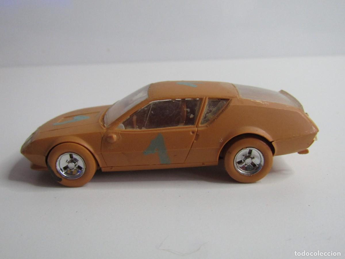 Figuras de Goma y PVC: DIFICIL RENAULT ALPINE A 310 EN PLASTICO NARANJA A&Ntilde;OS 70 RAR