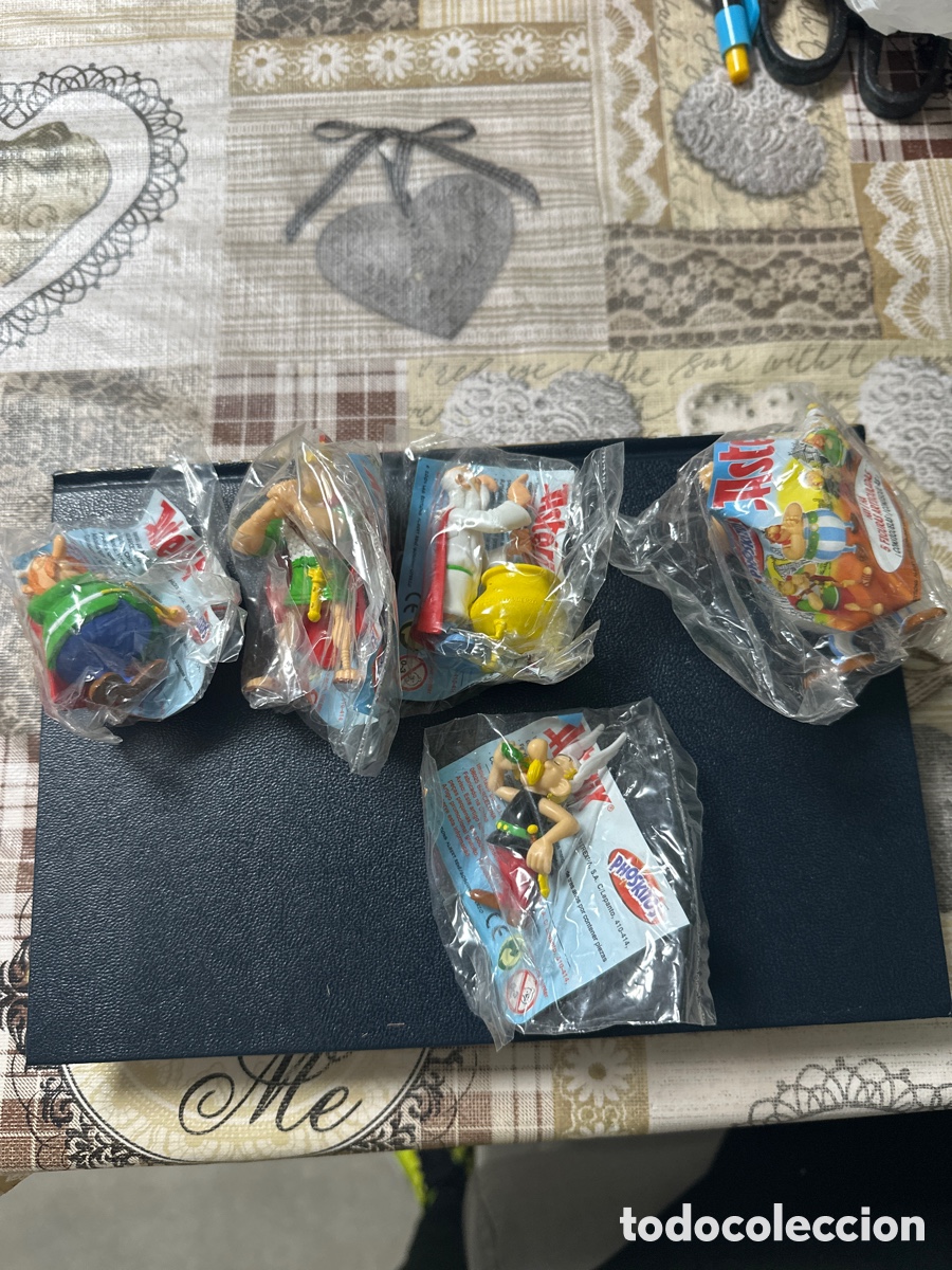Figuras de Goma y PVC: Mu&ntilde;ecos colecci&oacute;n completa de Asterix d&eacute; Phoskitos