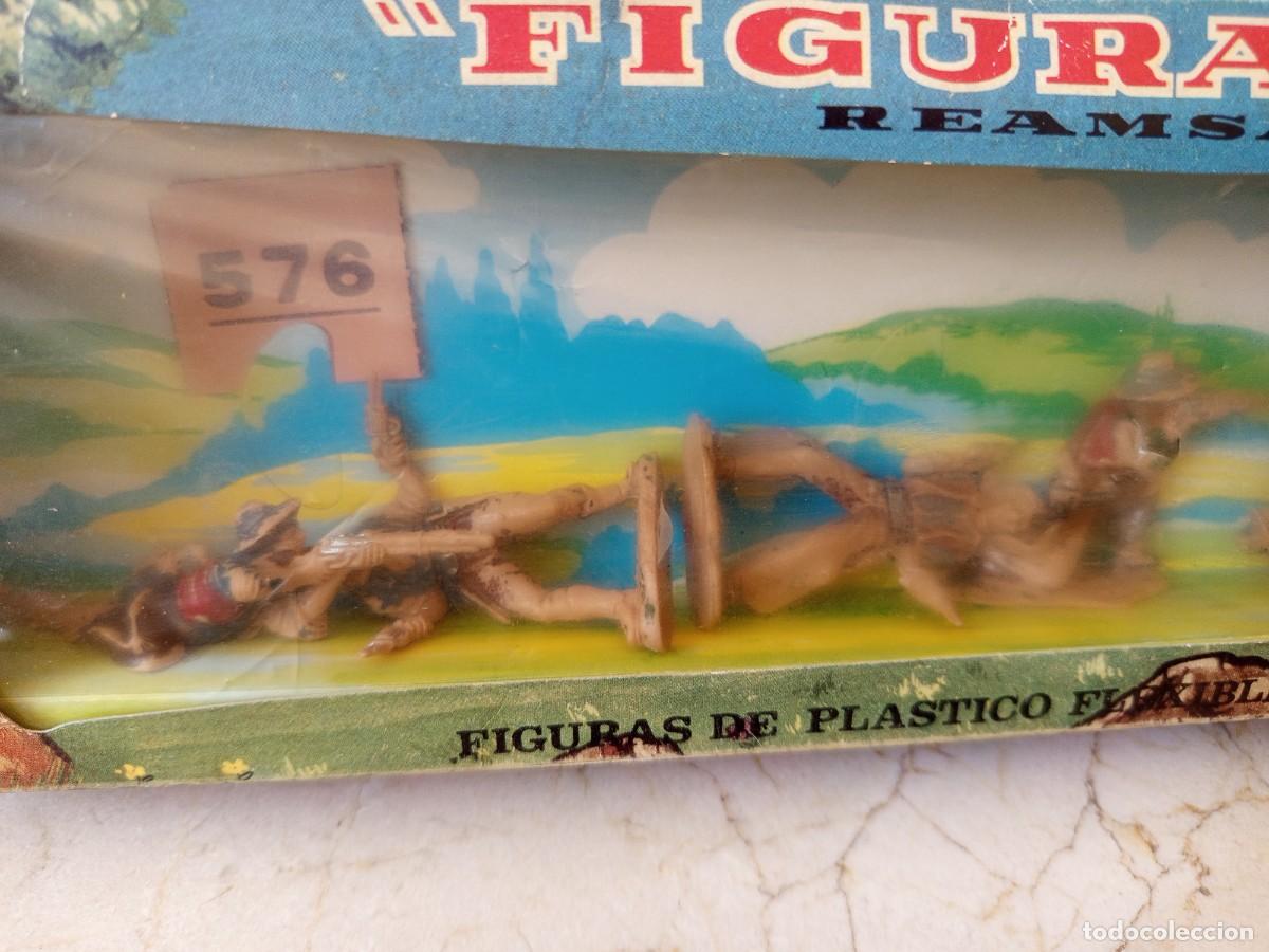 Figuras de goma y PVC: Antiguo Figuranma de Reamsa. Ref. 576. Completo - Foto 3