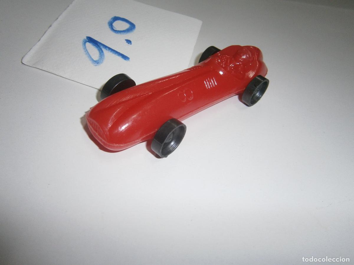 Figure di Gomma e PVC: FIGURA DE GOMA O PVC - ANTIGUO COCHE DEPORTIVO PLASTICO