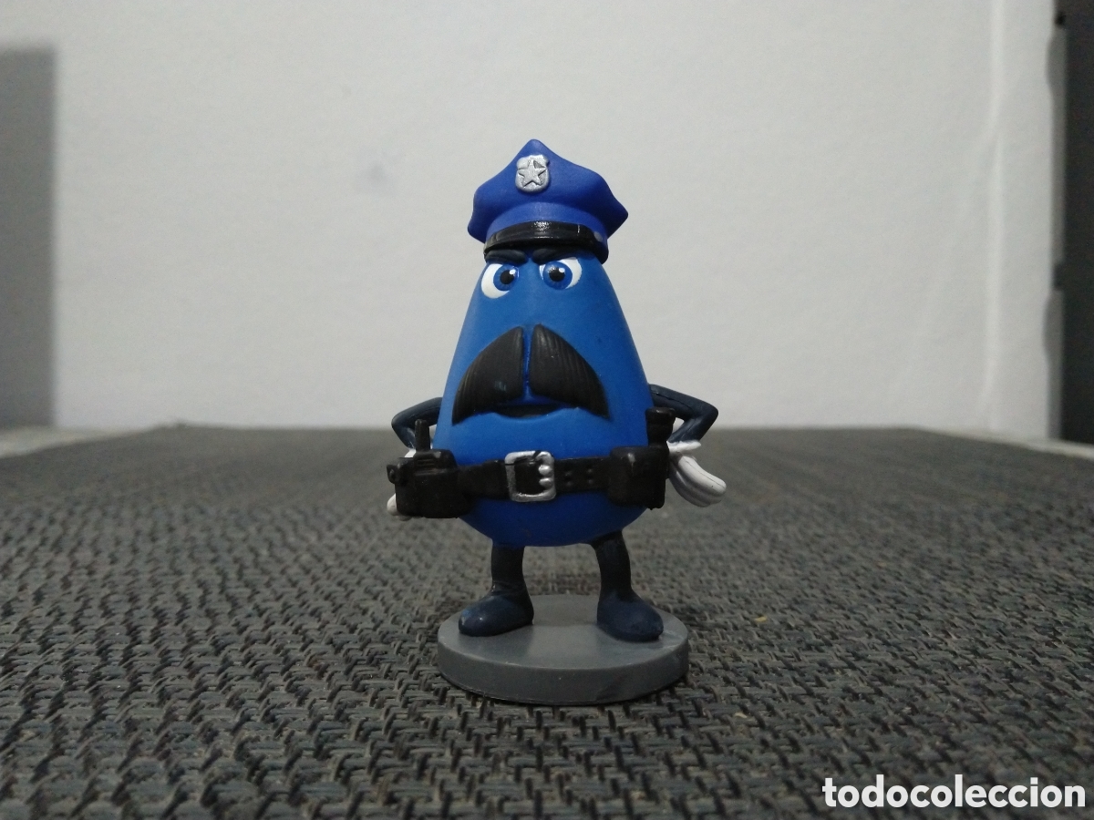 Figuras de goma y PVC: FIGURA POLICIA DEL REVES &copy;DISNEY DIBUJOS ANIMADOS WALT DISNEY PIXAR ORIGINAL