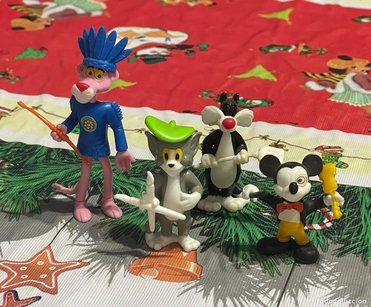 Figuras de goma Kinder: COLECCION DE 4 MU&Ntilde;ECOS KINDER FERRERO - Foto 1