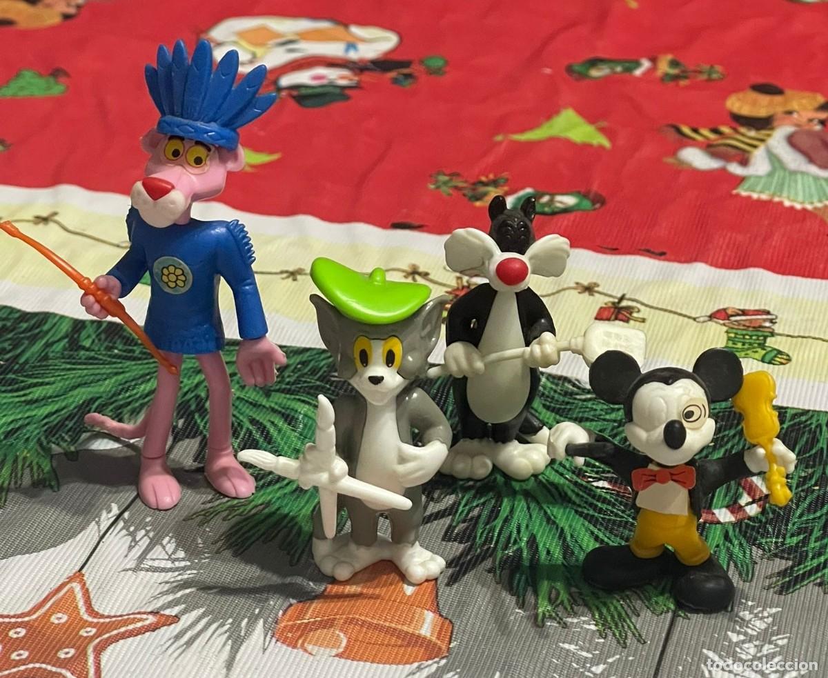 Figuras de goma Kinder: COLECCION DE 4 MU&Ntilde;ECOS KINDER FERRERO - Foto 2