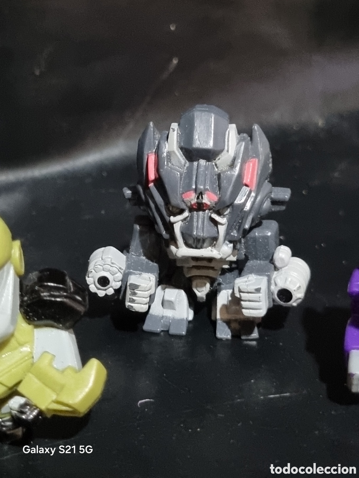Figuras de goma y PVC: LOTE DE 3 MINI FIGURAS ROBOTS - Foto 3