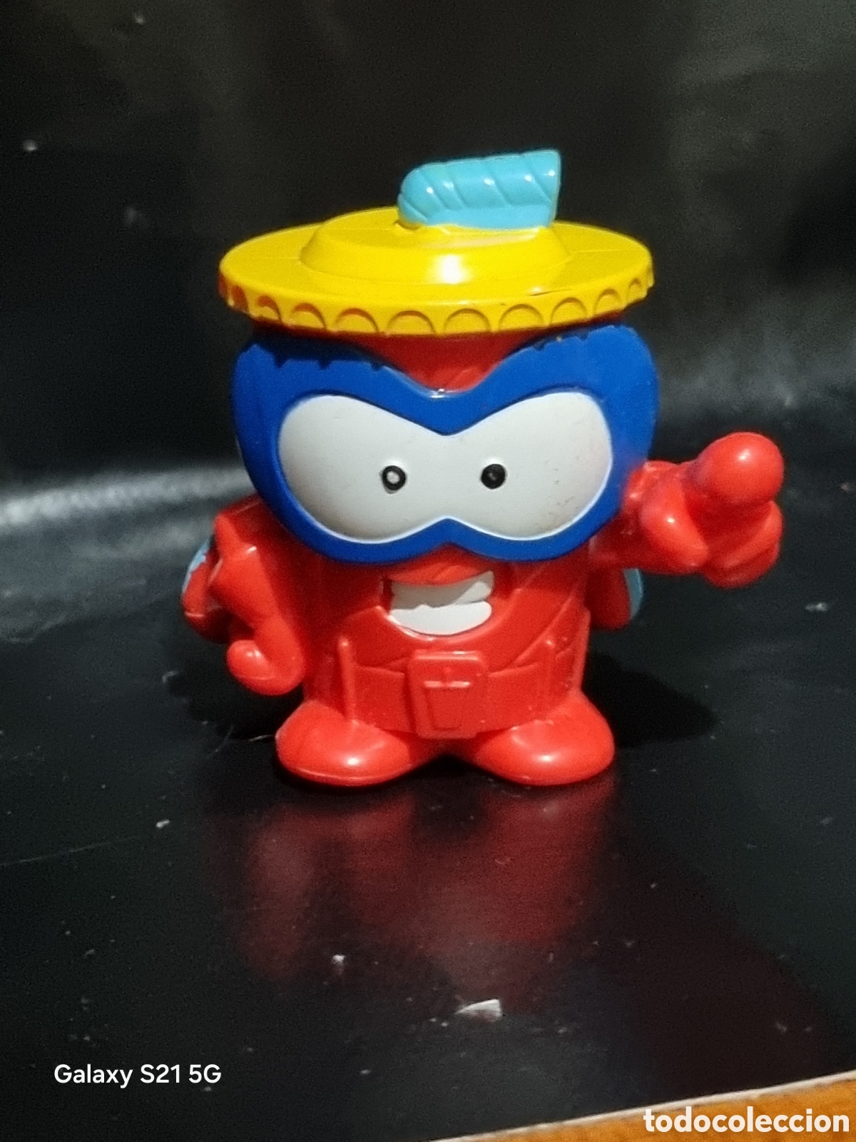 Figuras de goma y PVC: FIGURA PVC SUPERZING BURGER KING - Foto 1