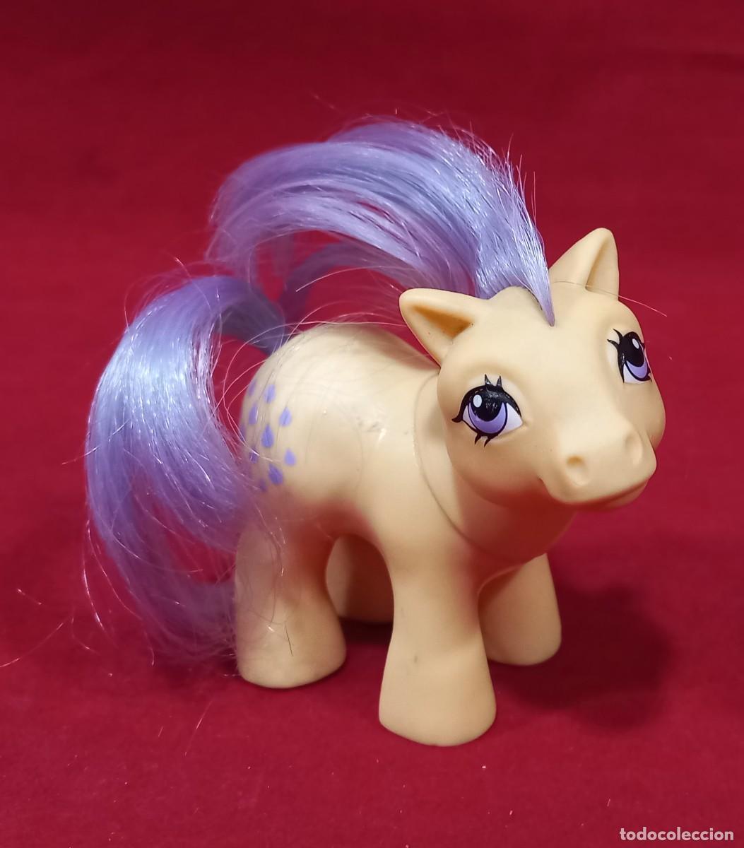 Rubber and PVC Figures: MI PEQUE&Ntilde;O PONY , MY LITTE PONY , BABY LEMON GOTAS DE LLUVIA - HASBRO 1984