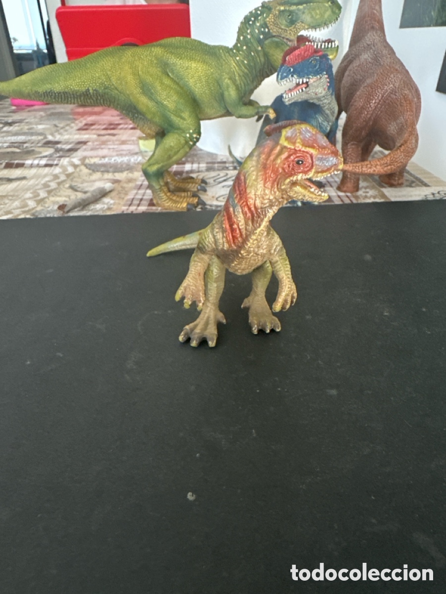 Figuras de goma y PVC: Figura de Schleich Dilopfosaurus - Foto 2