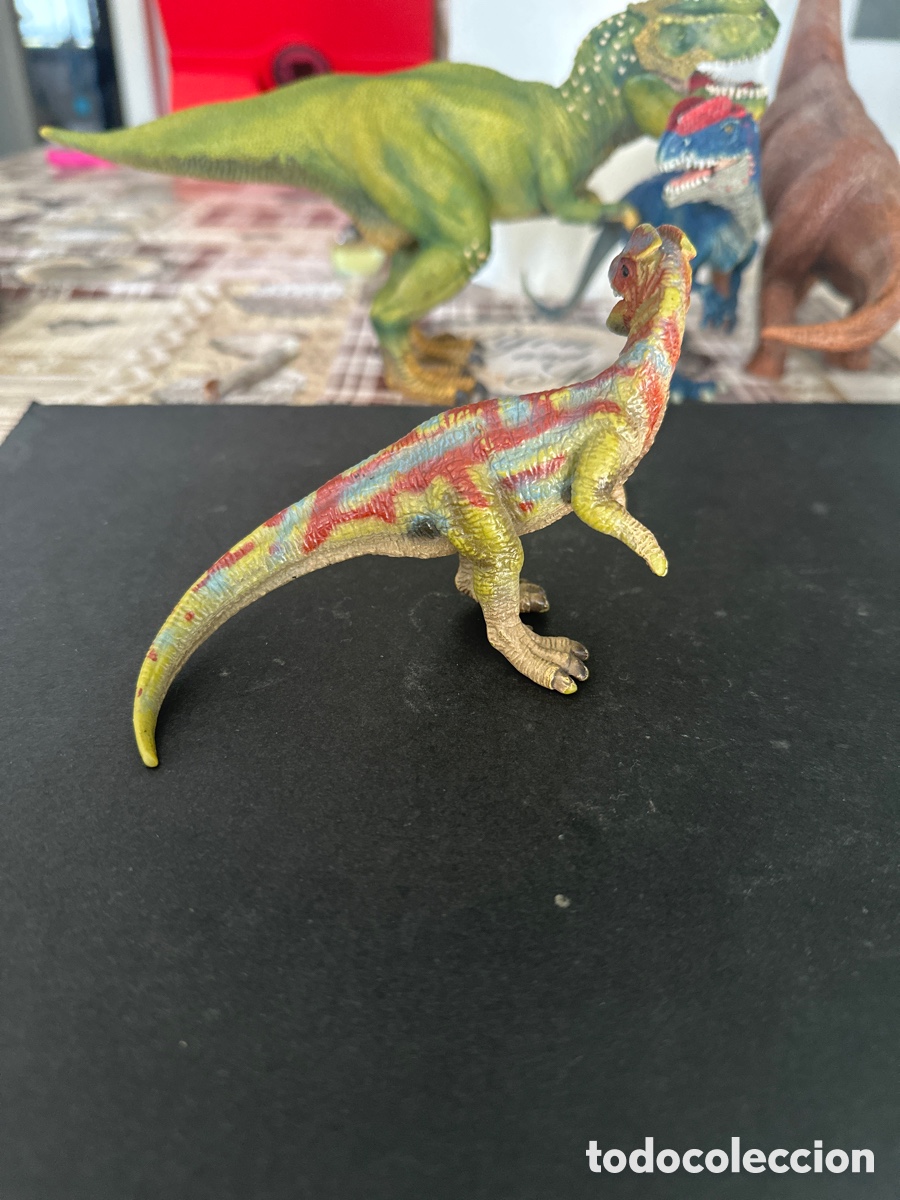 Figuras de goma y PVC: Figura de Schleich Dilopfosaurus - Foto 3