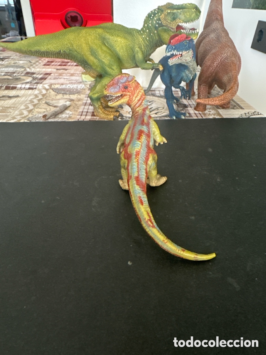 Figuras de goma y PVC: Figura de Schleich Dilopfosaurus - Foto 4