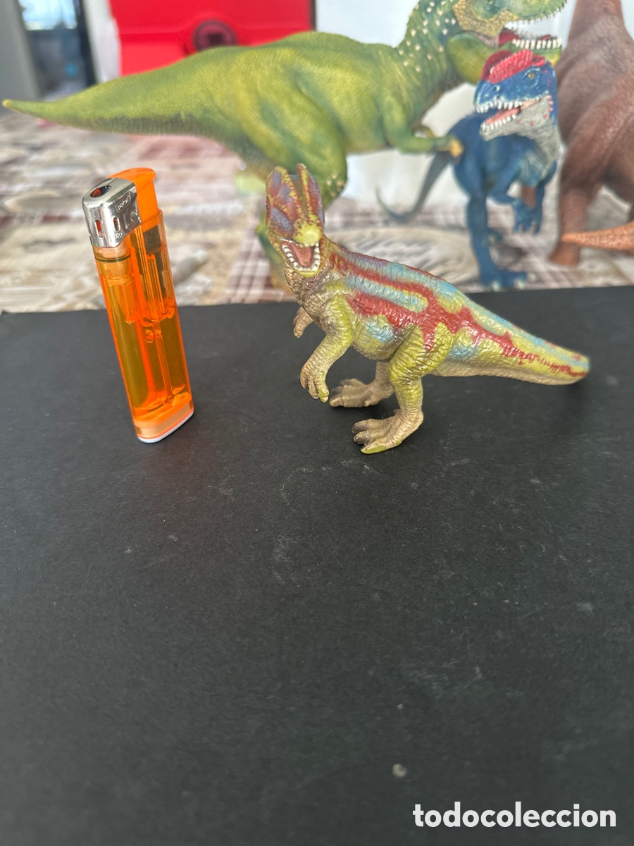 Figuras de goma y PVC: Figura de Schleich Dilopfosaurus - Foto 1