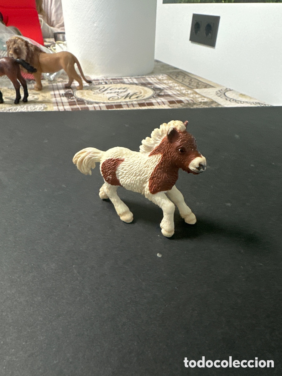 Figuras de goma y PVC: Figura de Schleich pony - Foto 1
