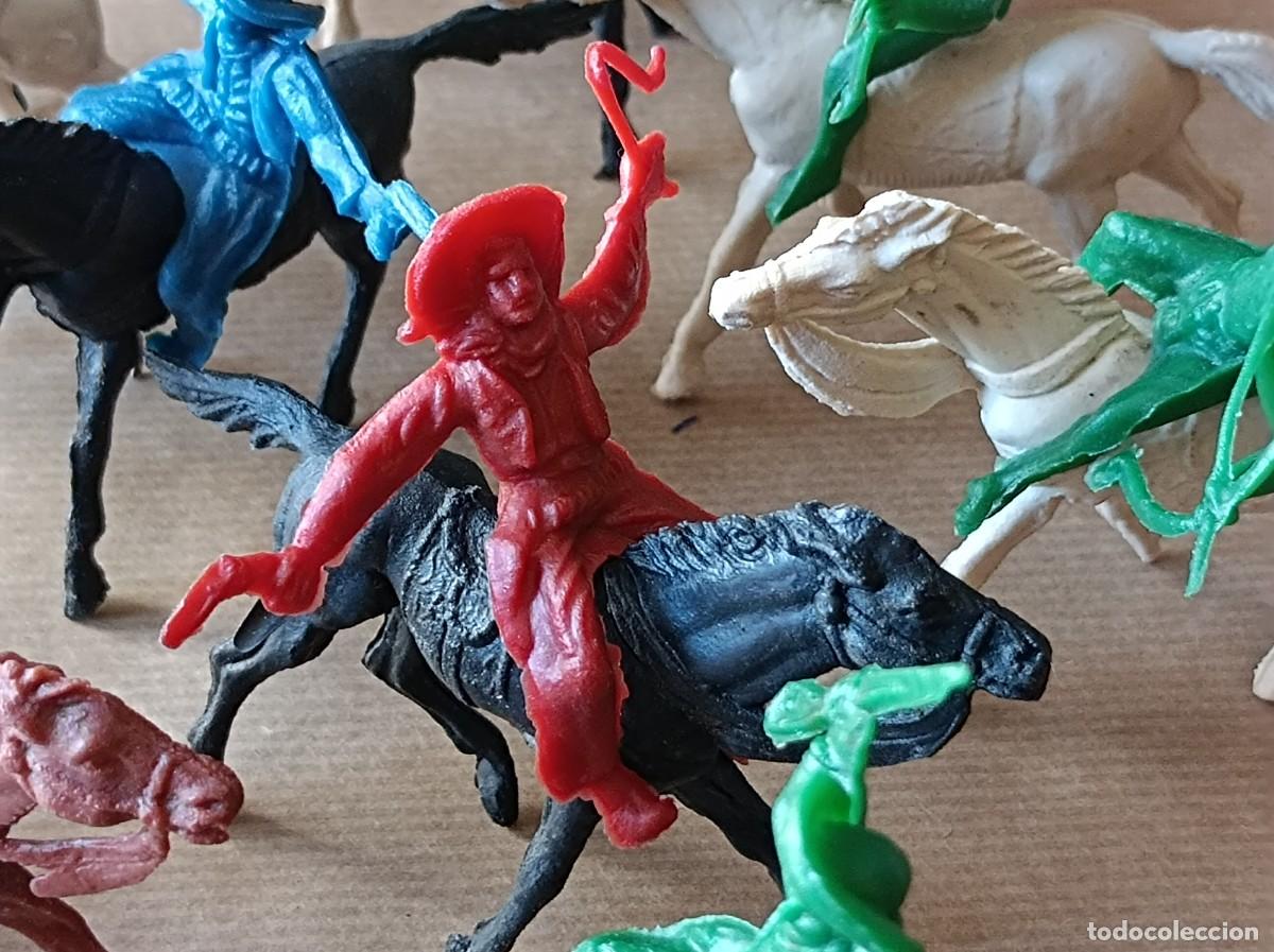 Figuras de goma y PVC: FIGURAS COMANSI Y REIGON SERIE OESTE INDIOS - Foto 4