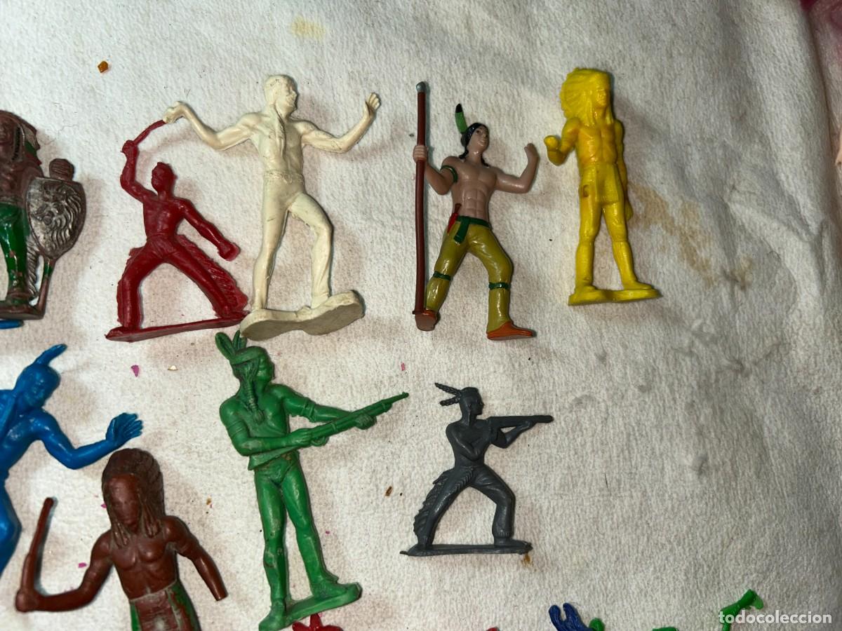 Figuras de goma y PVC: LOTE DE INDIOS DE COMANSI KIOSCO PIPERO - Foto 5