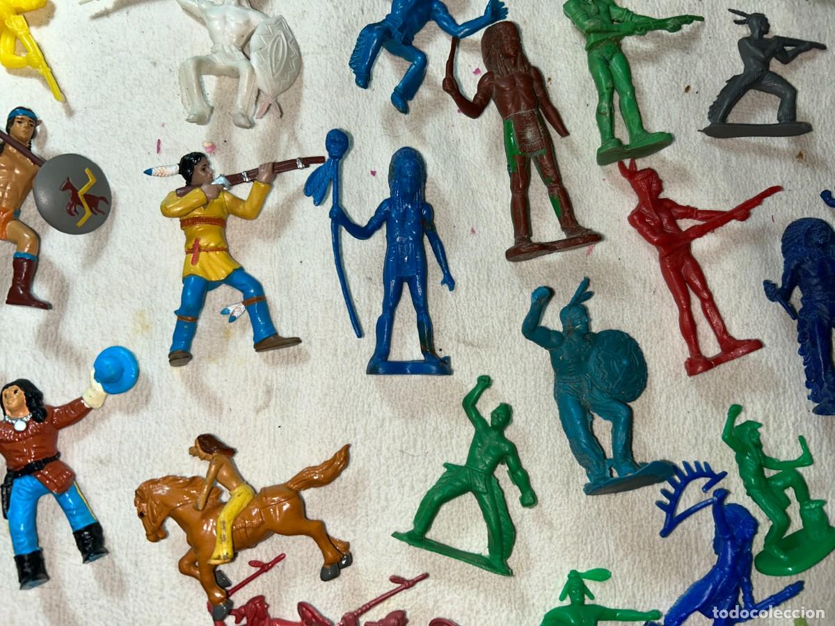 Figuras de goma y PVC: LOTE DE INDIOS DE COMANSI KIOSCO PIPERO - Foto 8