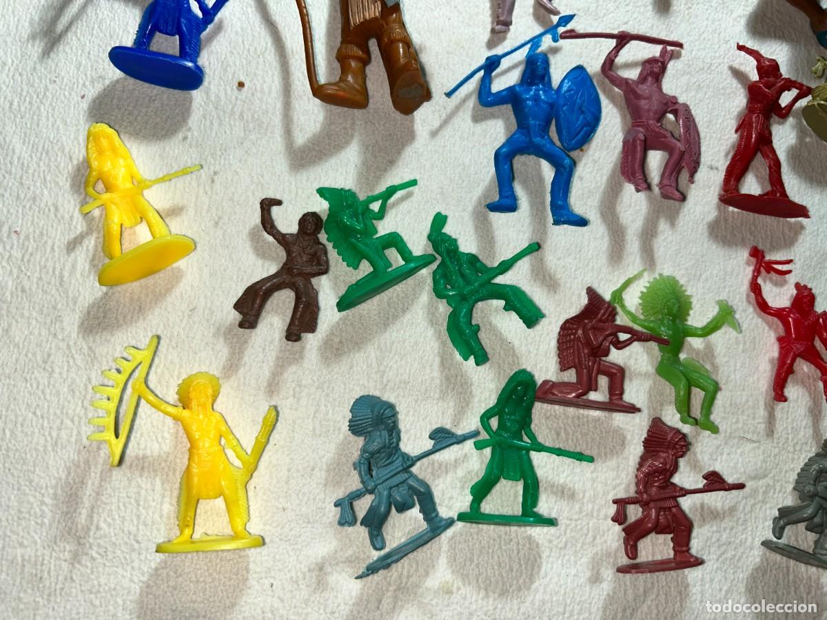 Figuras de goma y PVC: LOTE DE INDIOS DE COMANSI KIOSCO PIPERO - Foto 10