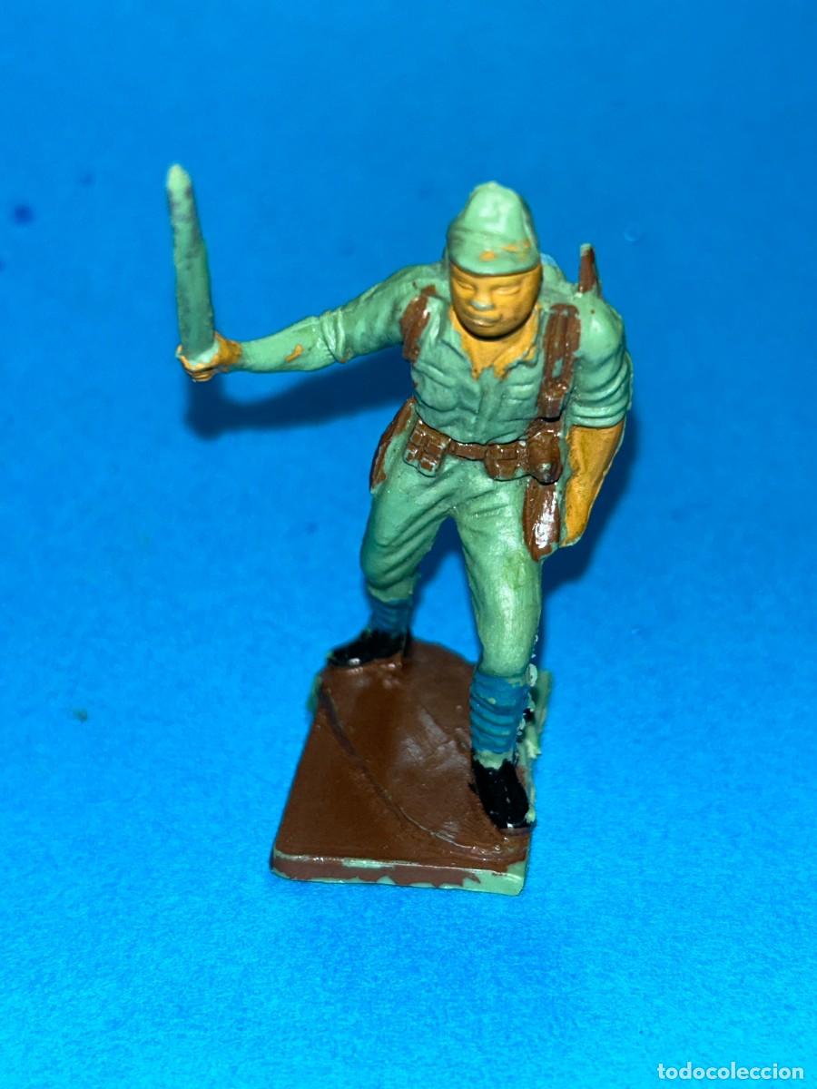 Figuras de goma y PVC: SOLDADO JAPON&Eacute;S DE PECH - Foto 1