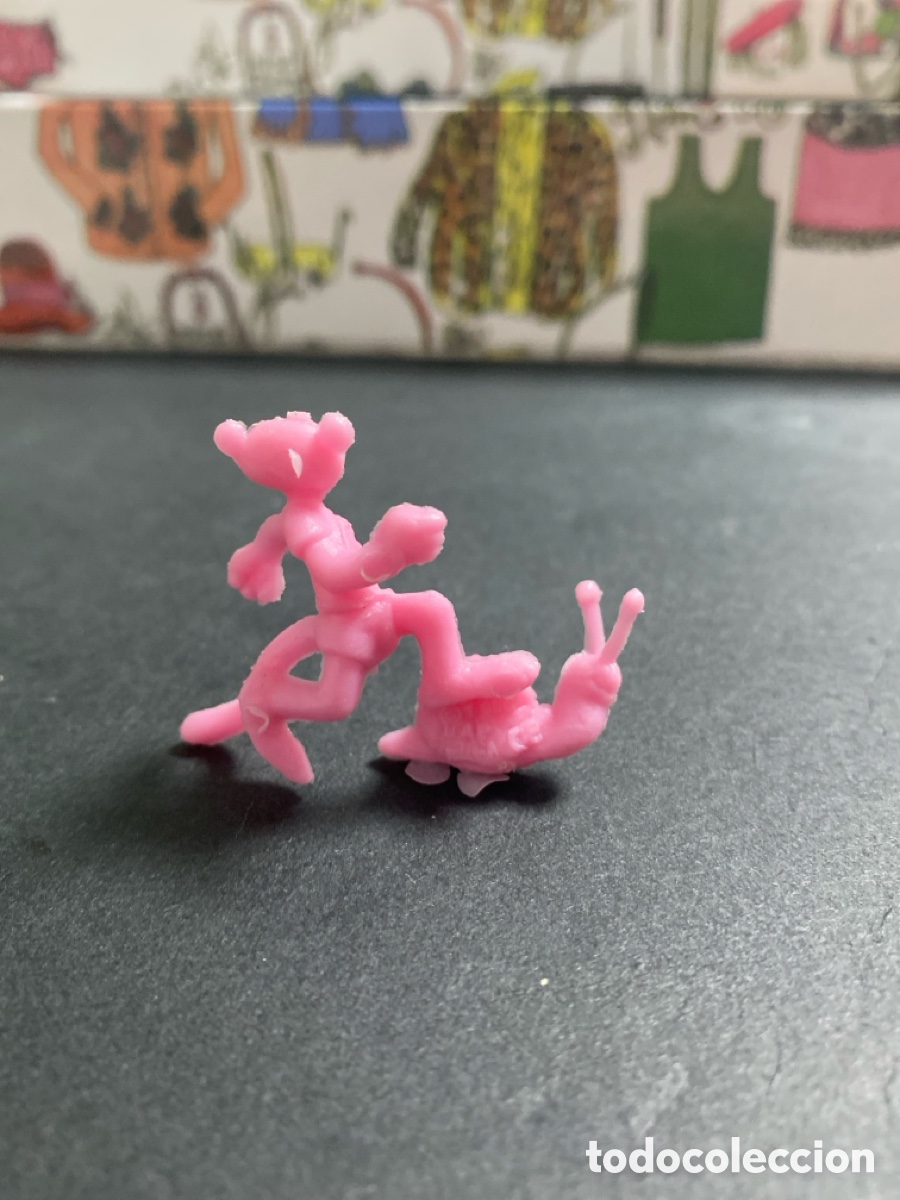 Figuras de goma y PVC: Figura Dunkin La Pantera Rosa - Foto 2