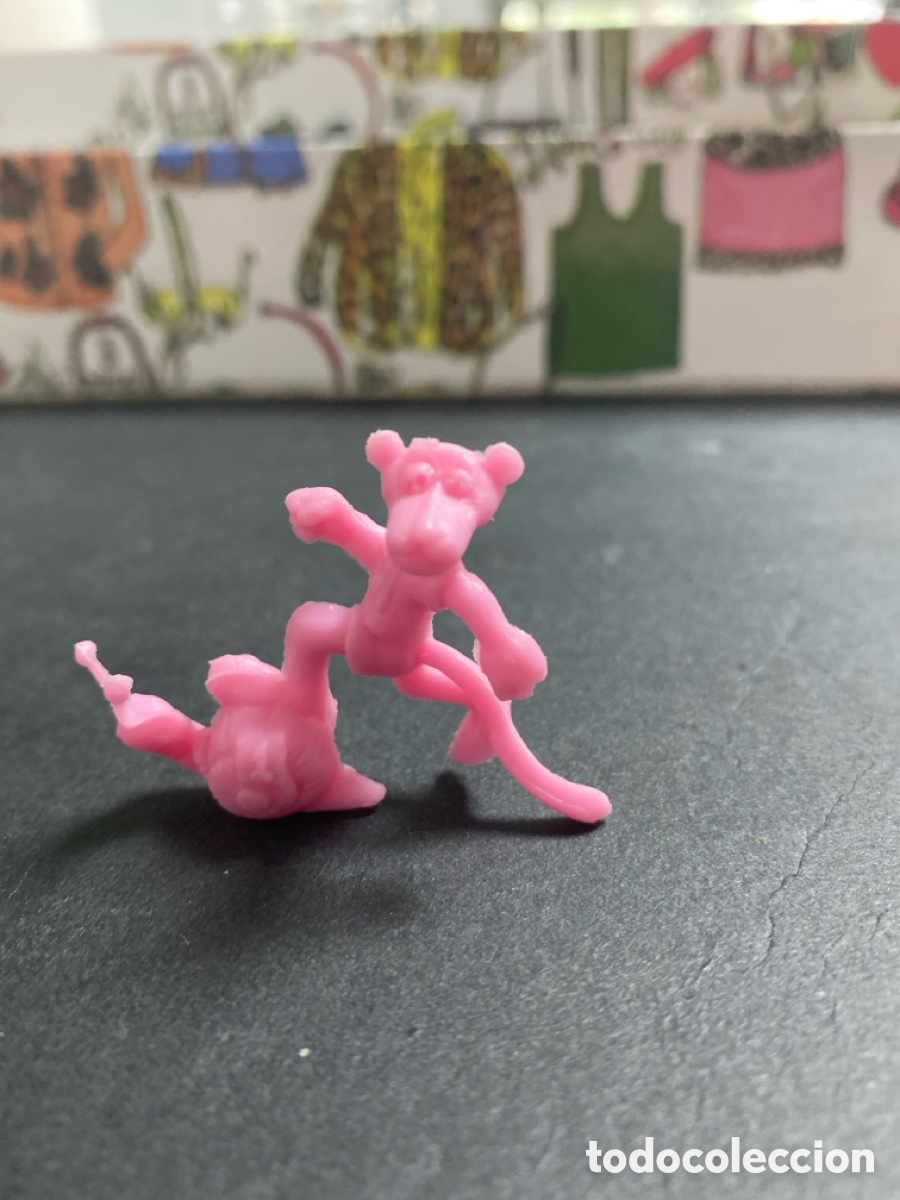Figuras de goma y PVC: Figura Dunkin La Pantera Rosa - Foto 1