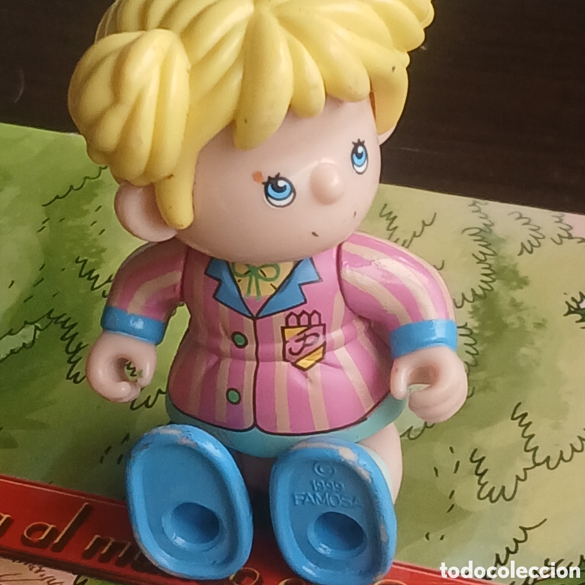 Figuras de Borracha e PVC: Ni&ntilde;a articulada famosa