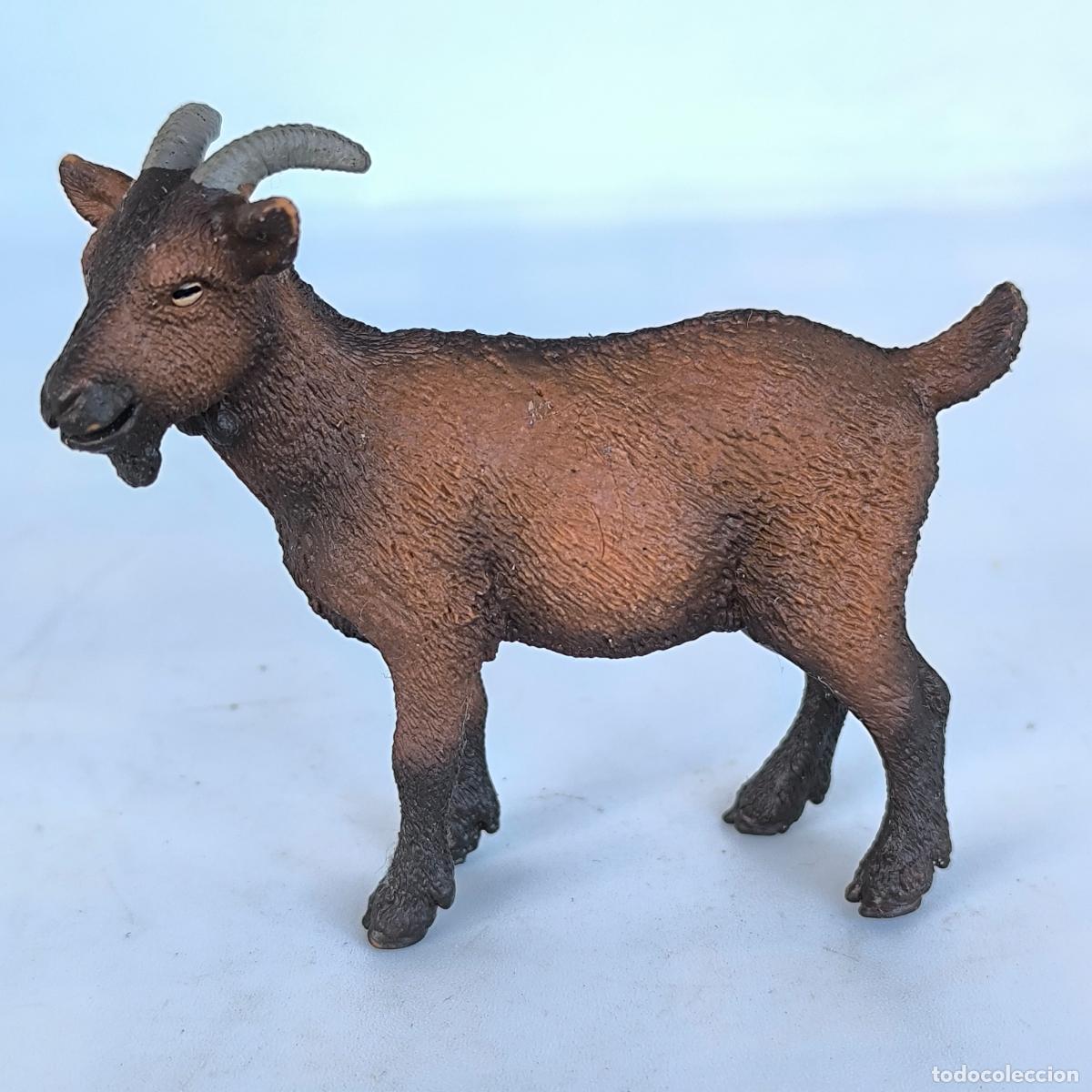 Figuras de goma y PVC: Figura de cabra Schleich - Foto 1