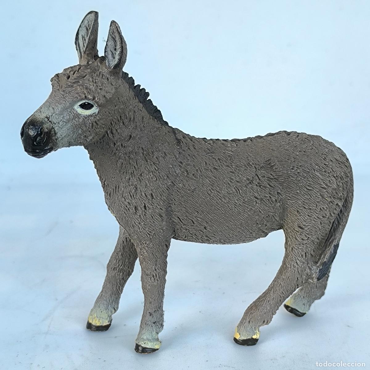 Figuras de goma y PVC: Burro donkey SCHLEICH 2014 - Foto 1