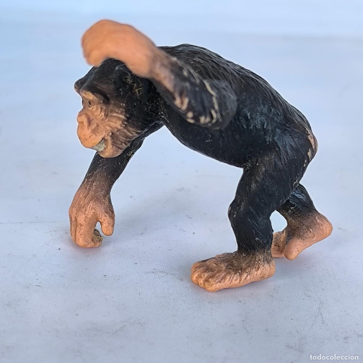 Figuras de goma y PVC: Figura mono chimpanc&eacute; sin marca - Foto 3