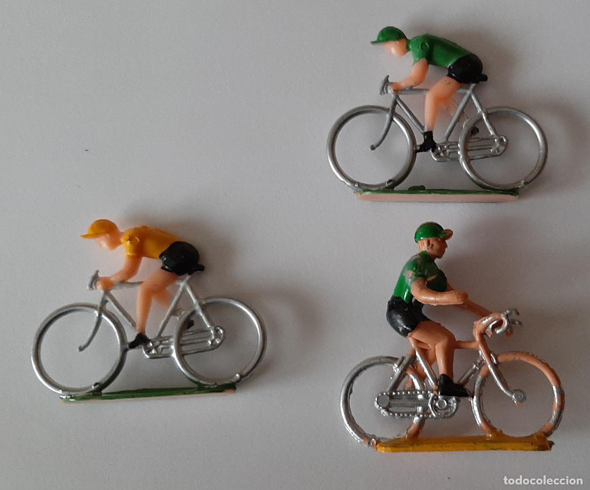 Figuras de goma y PVC: 3 CICLISTAS SOTTORRES - Foto 1