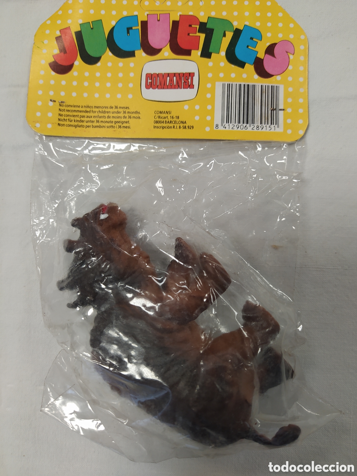 Figuras de goma y PVC: DINOSAURIO COMANSI MADE IN SPAIN - Foto 2