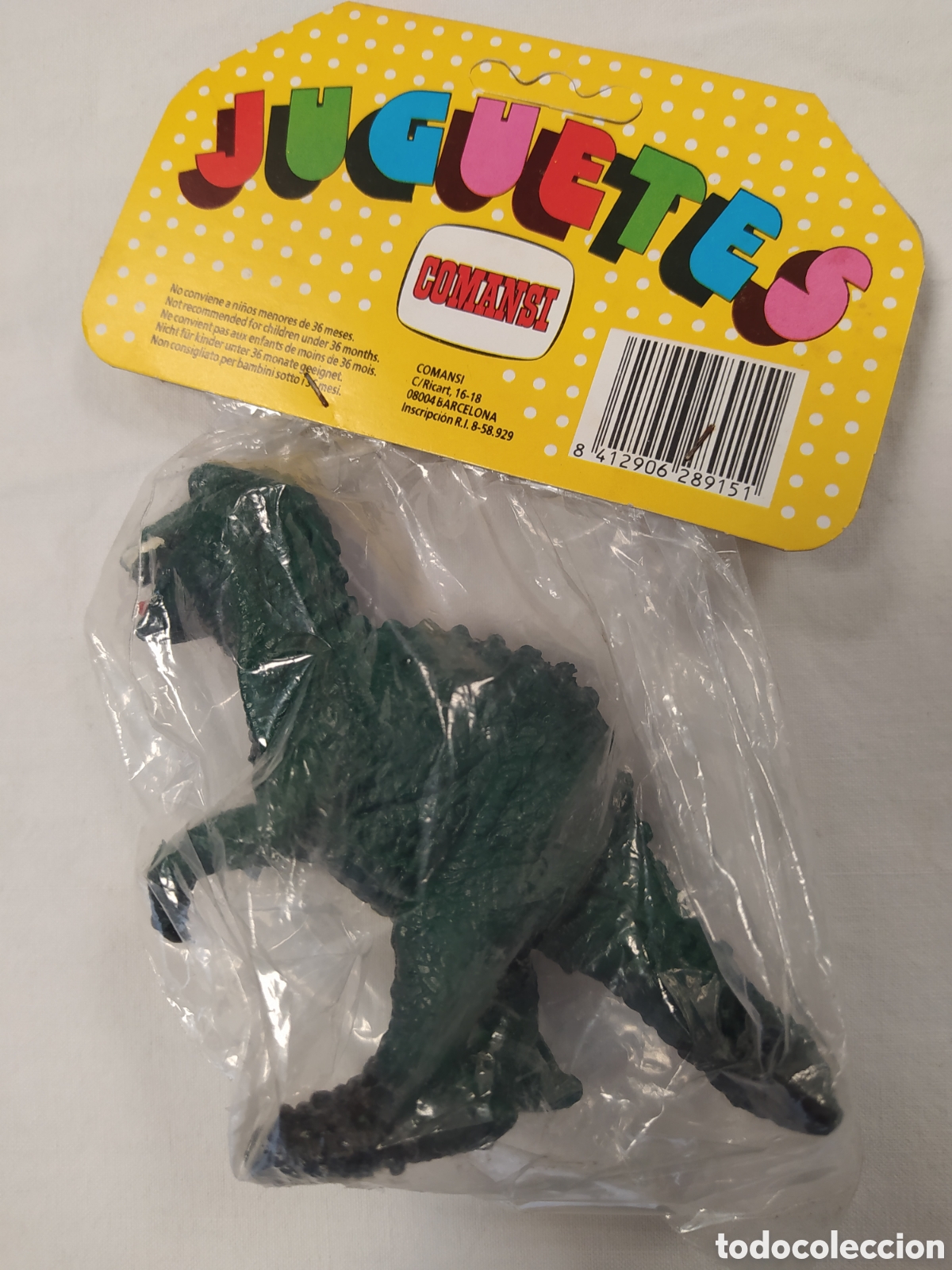 Figuras de goma y PVC: DINOSAURIO COMANSI MADE IN SPAIN - Foto 2