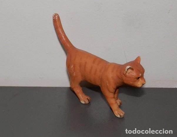 Rubber and PVC Figures: FIGURA DE PVC-SCHLEICH GATO