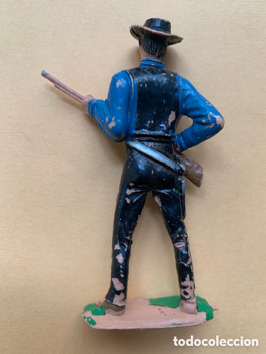 Figuras de goma y PVC: Vaquero comansi primera &eacute;poca - Foto 2