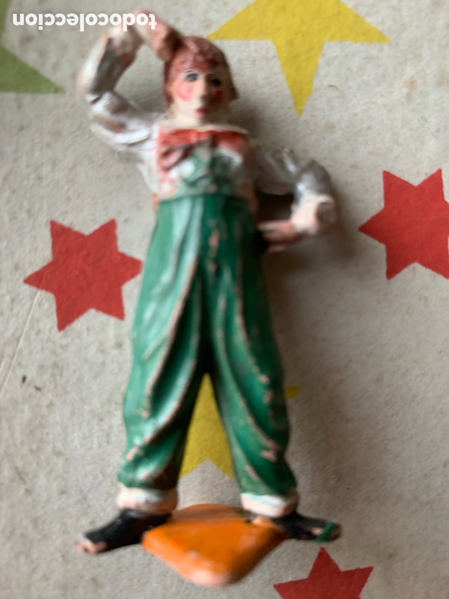 Figuras de goma y PVC: Payaso circo archer goma - Foto 1