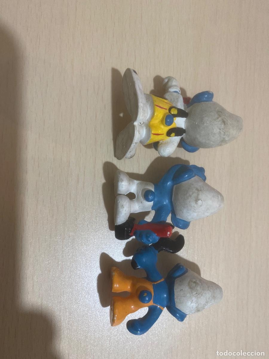 Figuras de goma y PVC: Pitufos pvc sin marca - Foto 2