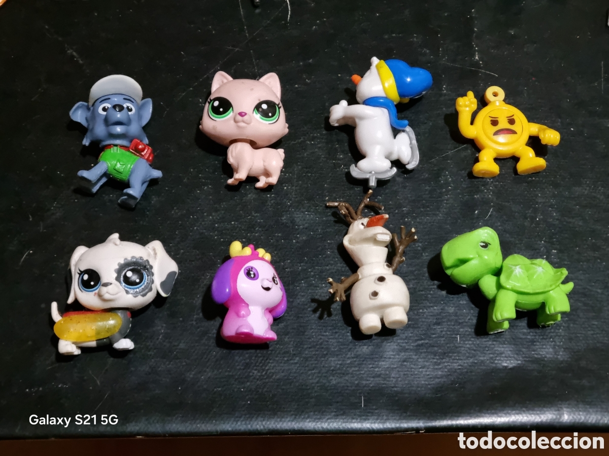 Figuras de goma y PVC: LOTE DE 8 FIGURAS PVC - Foto 1