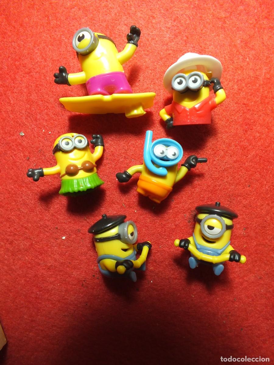 Figuras de Borracha e PVC: LOTE MU&Ntilde;ECOS MINIONS